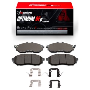 Infiniti FX45 Brake Pads - Front - R1 Concepts - Optimum OE - `05-`13